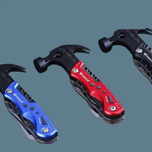 Martillo Multi herramientas 14 en 1 en acero inoxidable - envío gratis